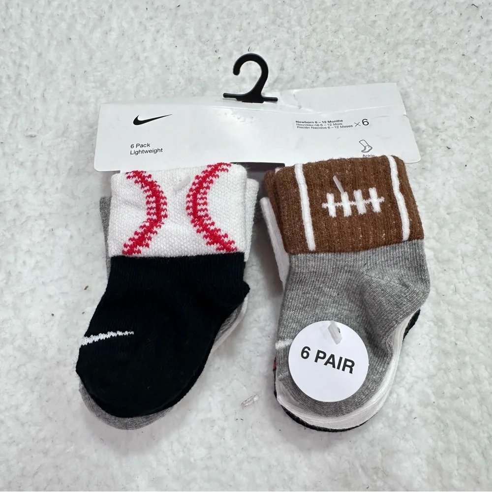 Baby Nike Sports-Themed Socks